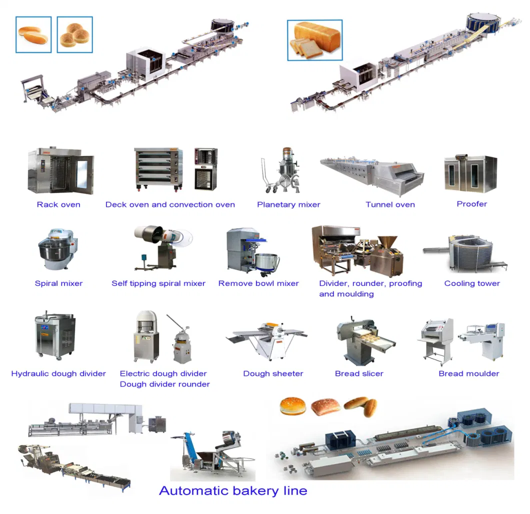 Industrial Loaf Totast Burgur Bun Bread Food Conveyor Production Making Cooling Cooler Bakery Equipment Price