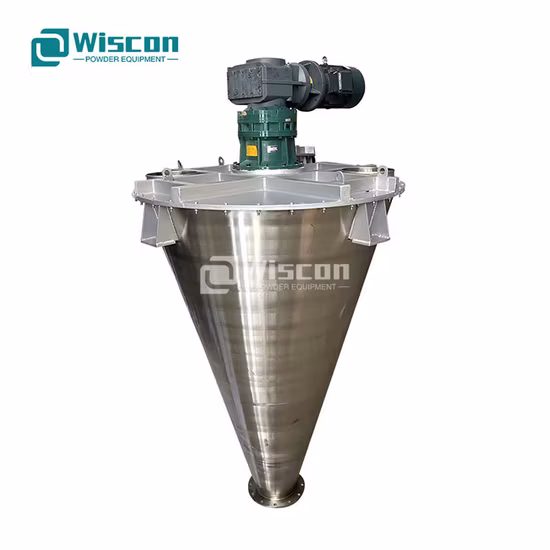 Zusatzstoffe, Süßstoffe, Lebensmittelqualität, konische Kegel-Spiralmischmaschine